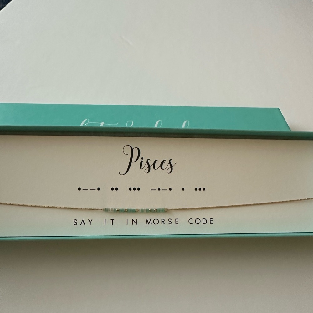 NIB🦋 Dot & Dash necklace